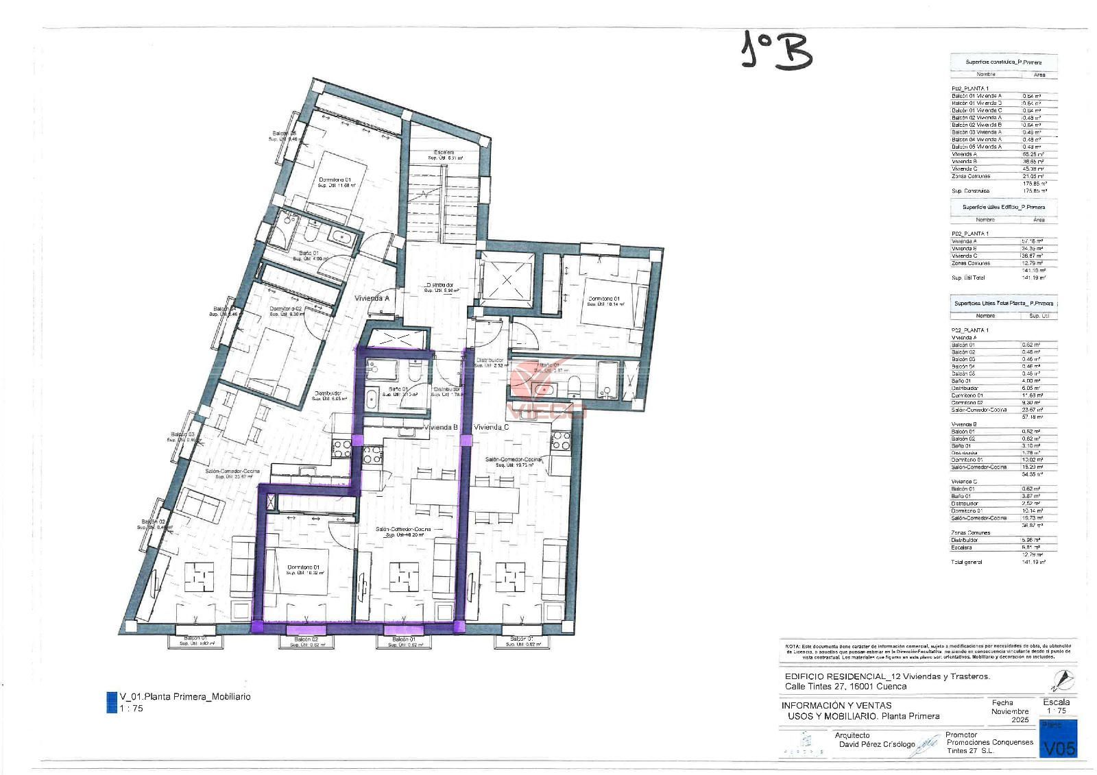 Piso en venta Cuenca. Ref: 123540. Inmobiliaria Vieco