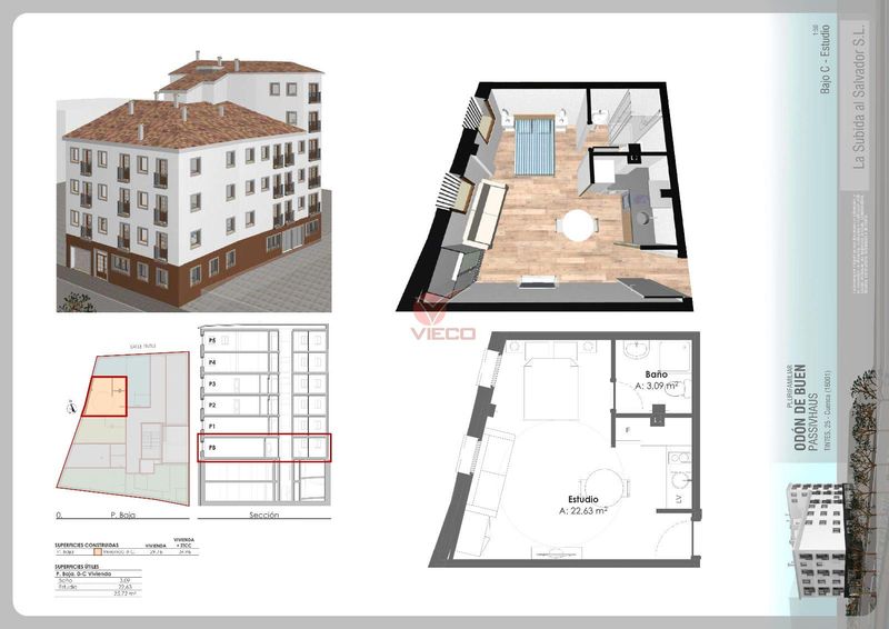 Piso en venta  en Cuenca . Ref: 125050. Inmobiliaria Vieco