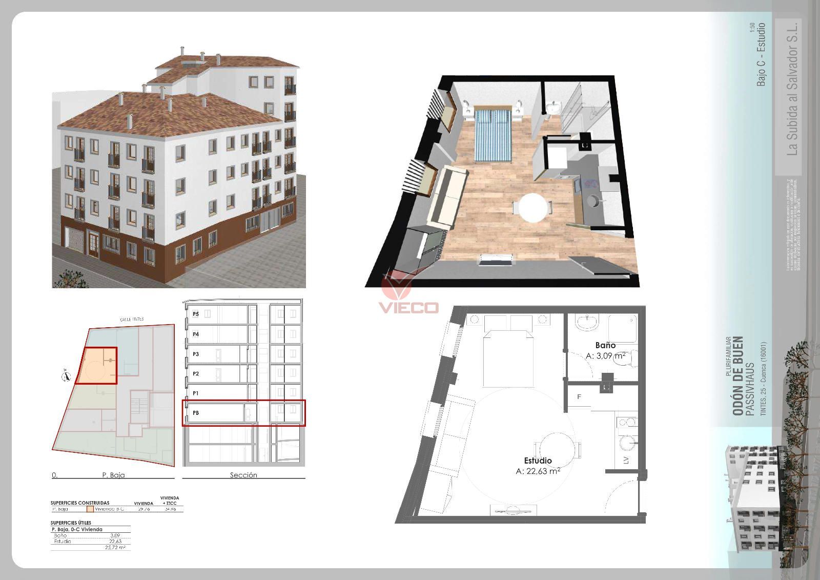 Piso en venta Cuenca. Ref: 125050. Inmobiliaria Vieco