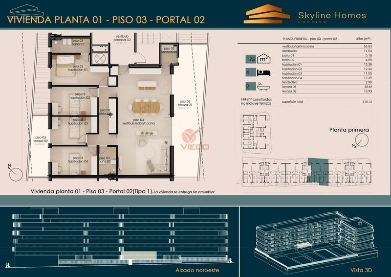Piso en venta  en Cuenca . Ref: 125370. Inmobiliaria Vieco