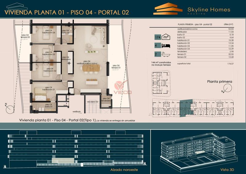 Piso en venta  en Cuenca . Ref: 125380. Inmobiliaria Vieco