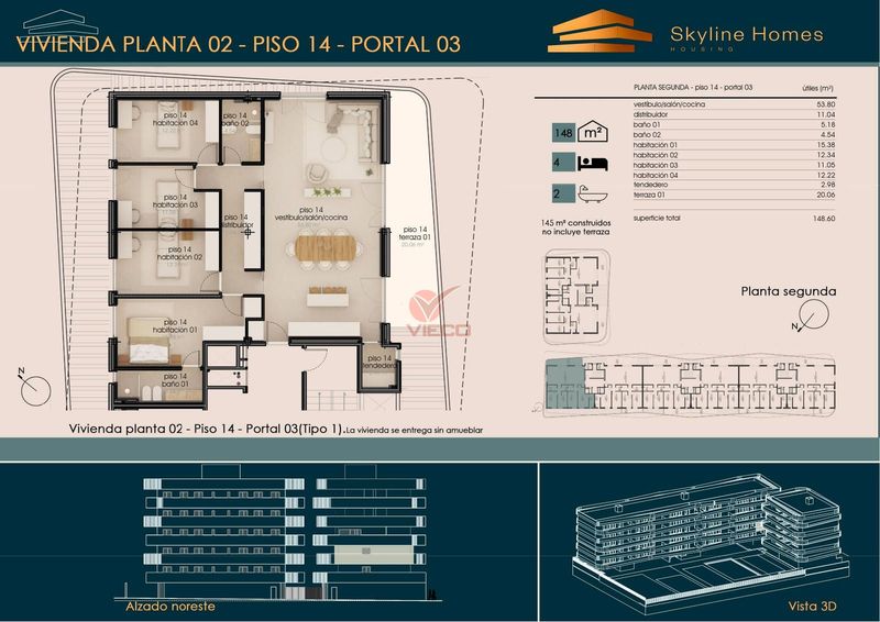 Piso en venta  en Cuenca . Ref: 125390. Inmobiliaria Vieco