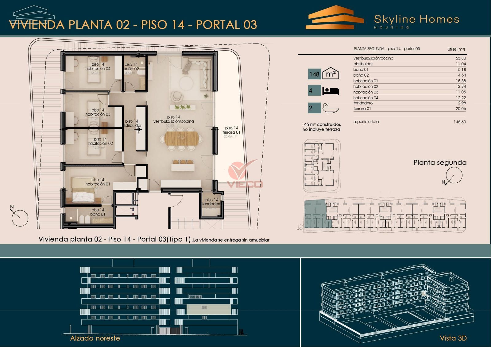 Piso en venta Cuenca. Ref: 125390. Inmobiliaria Vieco