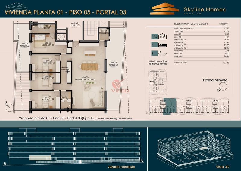 Piso en venta  en Cuenca . Ref: 125400. Inmobiliaria Vieco
