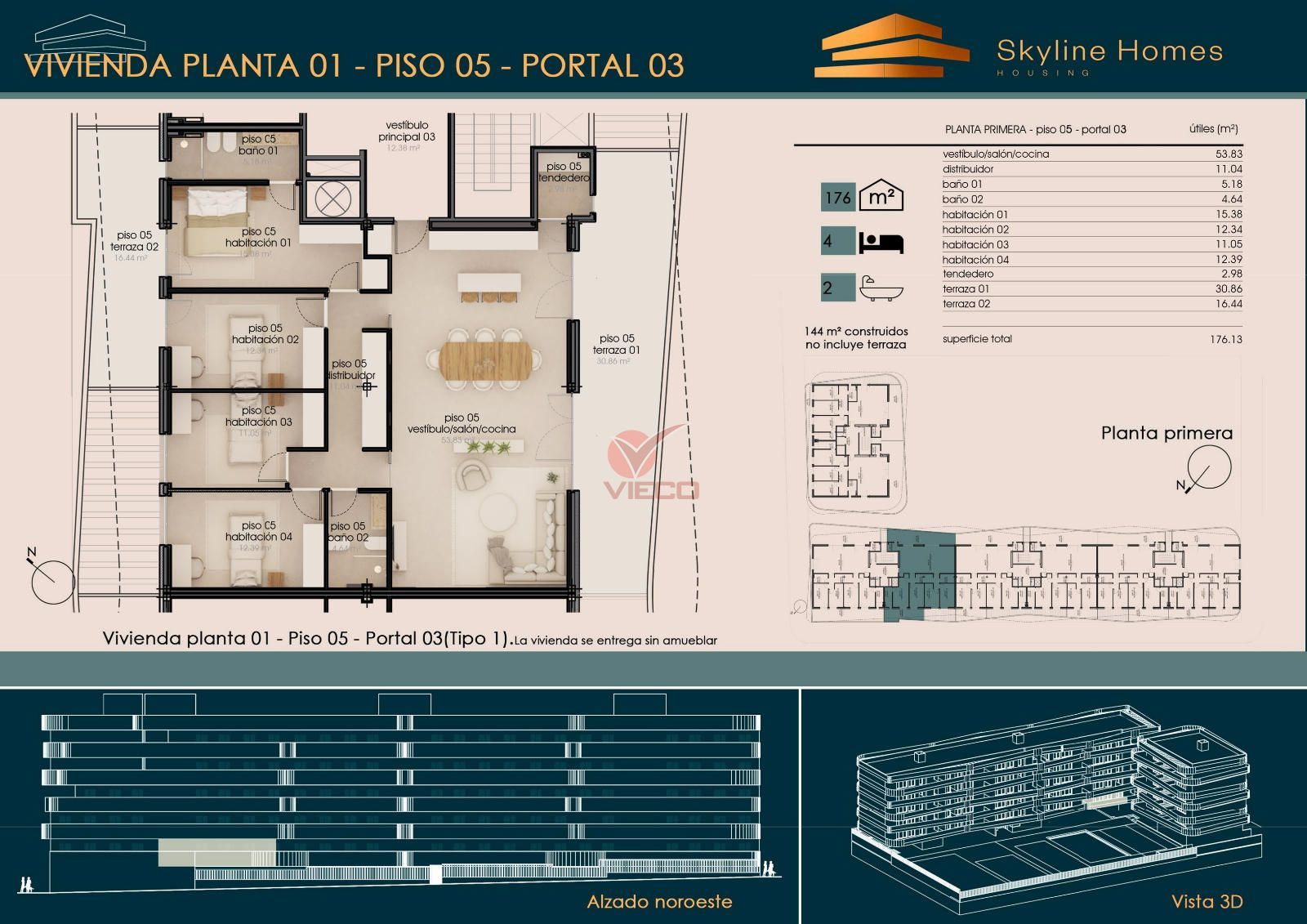 Piso en venta Cuenca. Ref: 125400. Inmobiliaria Vieco