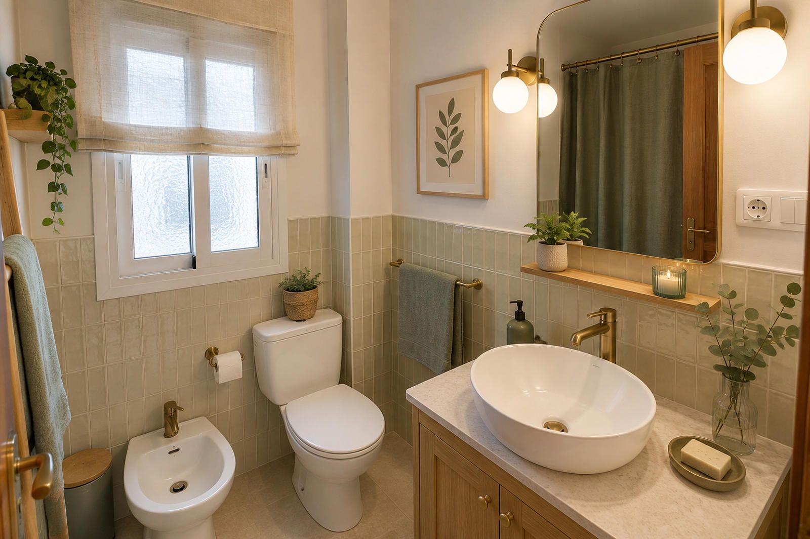 Baño virtual - PISO EN VENTA EN CALLE CONSTITUCION, GUADALAJARA
