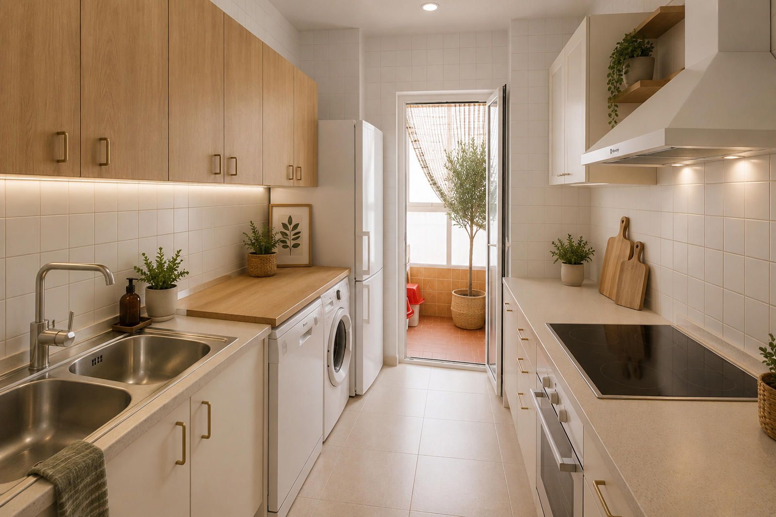 Imagen virtual - PISO EN VENTA DE 4 HABITACIONES CON GARAJE.