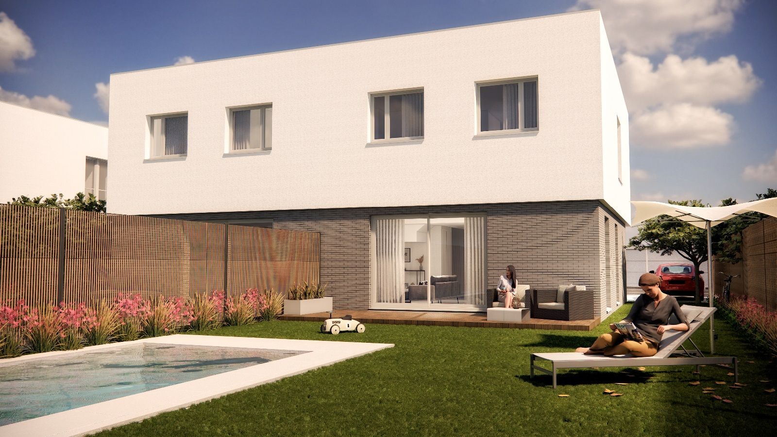 Chalet obra nueva 4 dorm. jardín y eficiencia A - Foto 6
