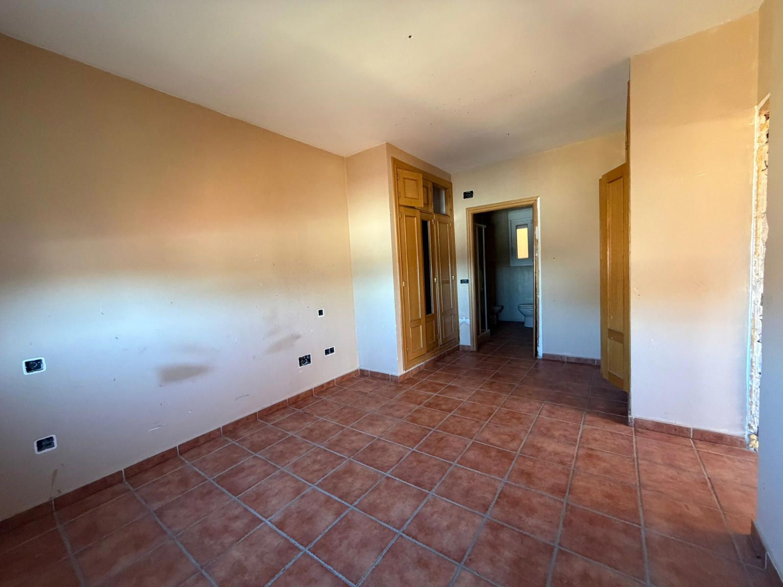 dormitorio principal - Chalet en Tórtola de Henares.