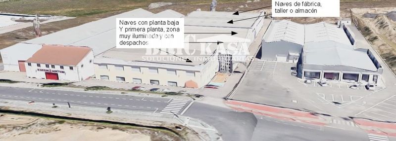 Nave Industrial en venta y alquiler Cáceres. Ref: 1142. Brickasa