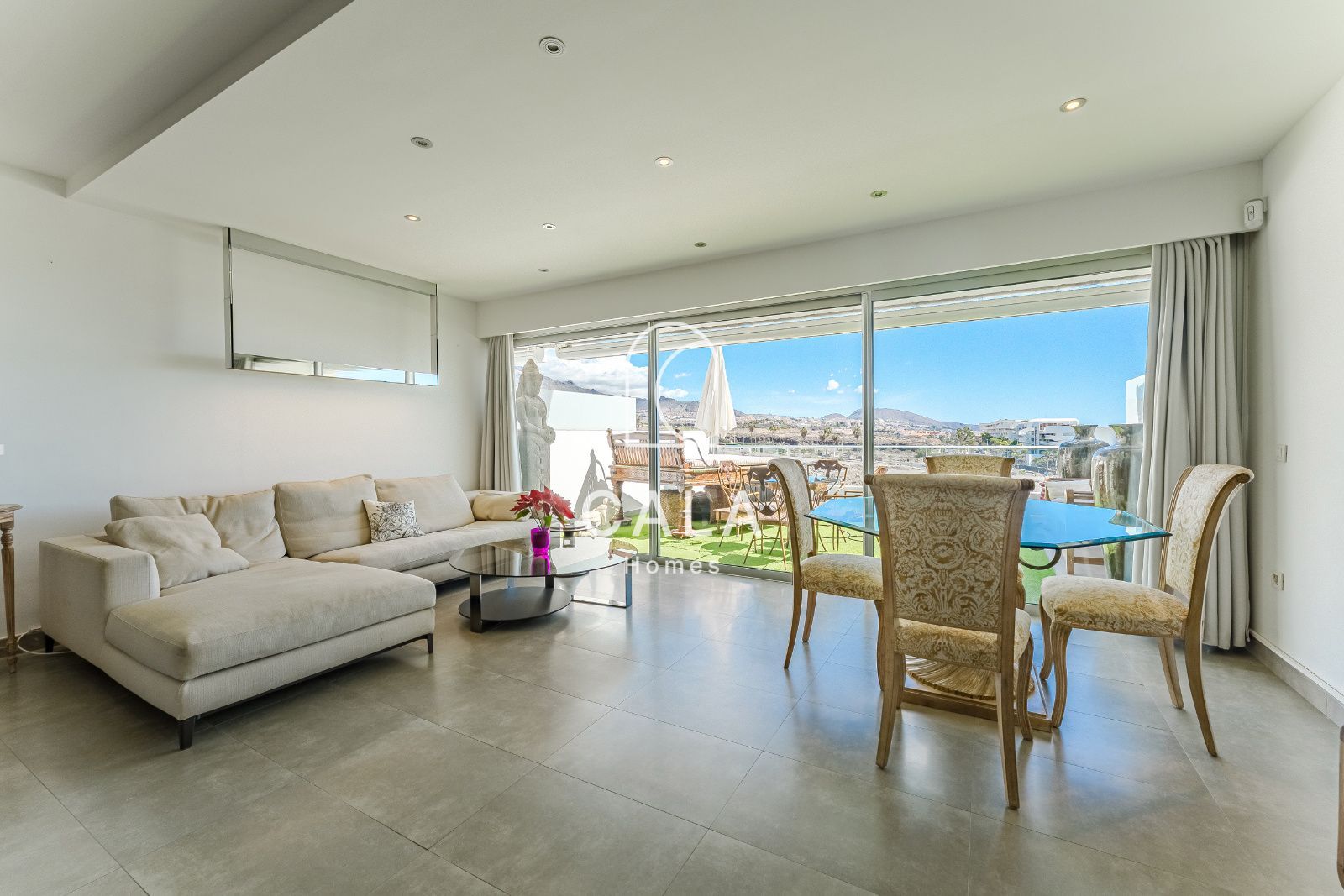 Exclusive Duplex Apartment in La Caleta with Sea Views