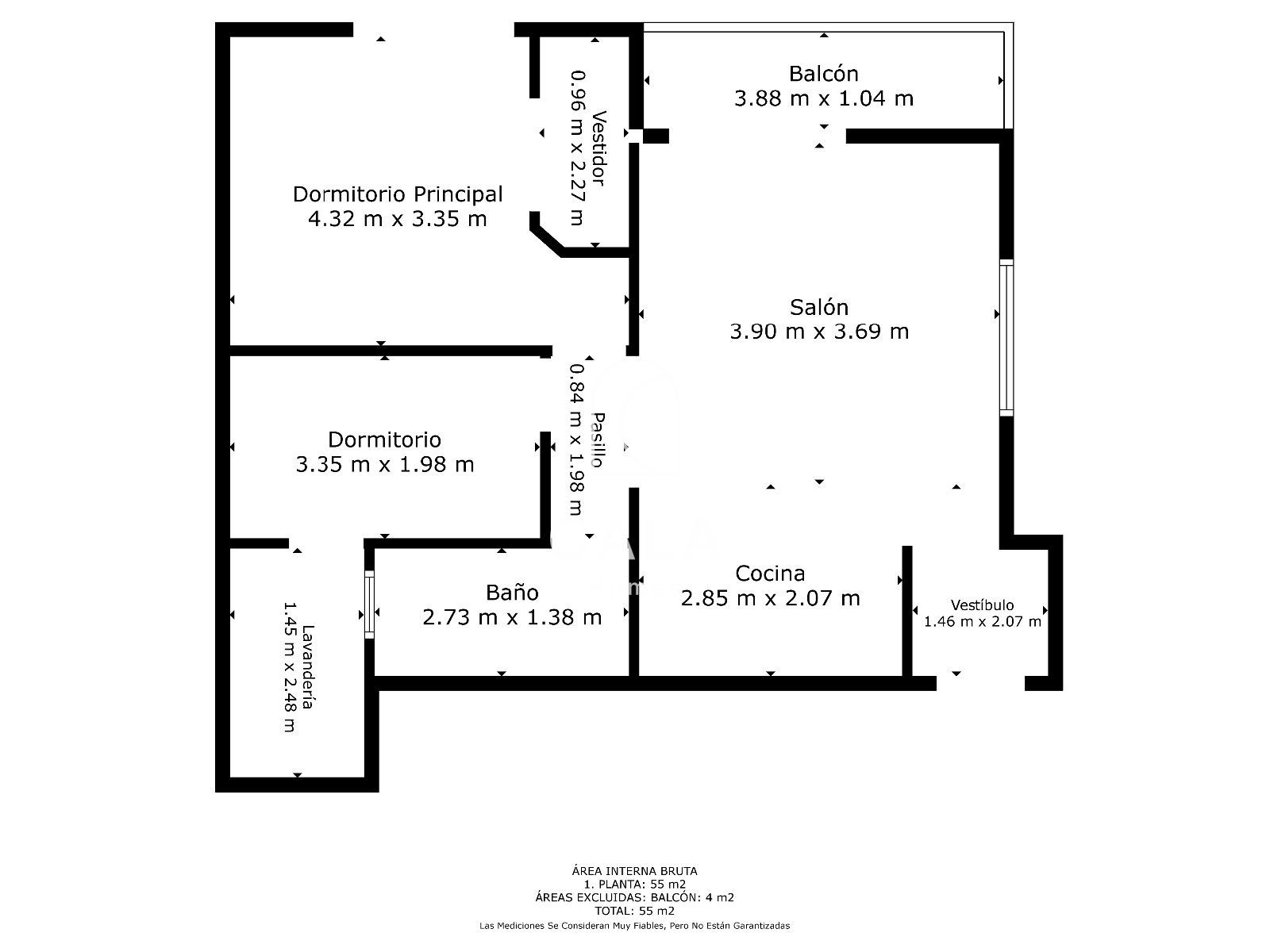 Apartamento en Primera Línea de Mar - Los Abrigos