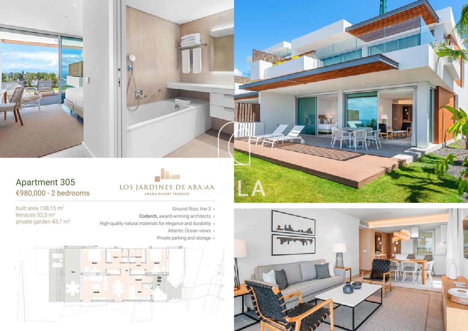 Apartamento de Lujo de 2 Habitaciones - Los Jardines de Abama