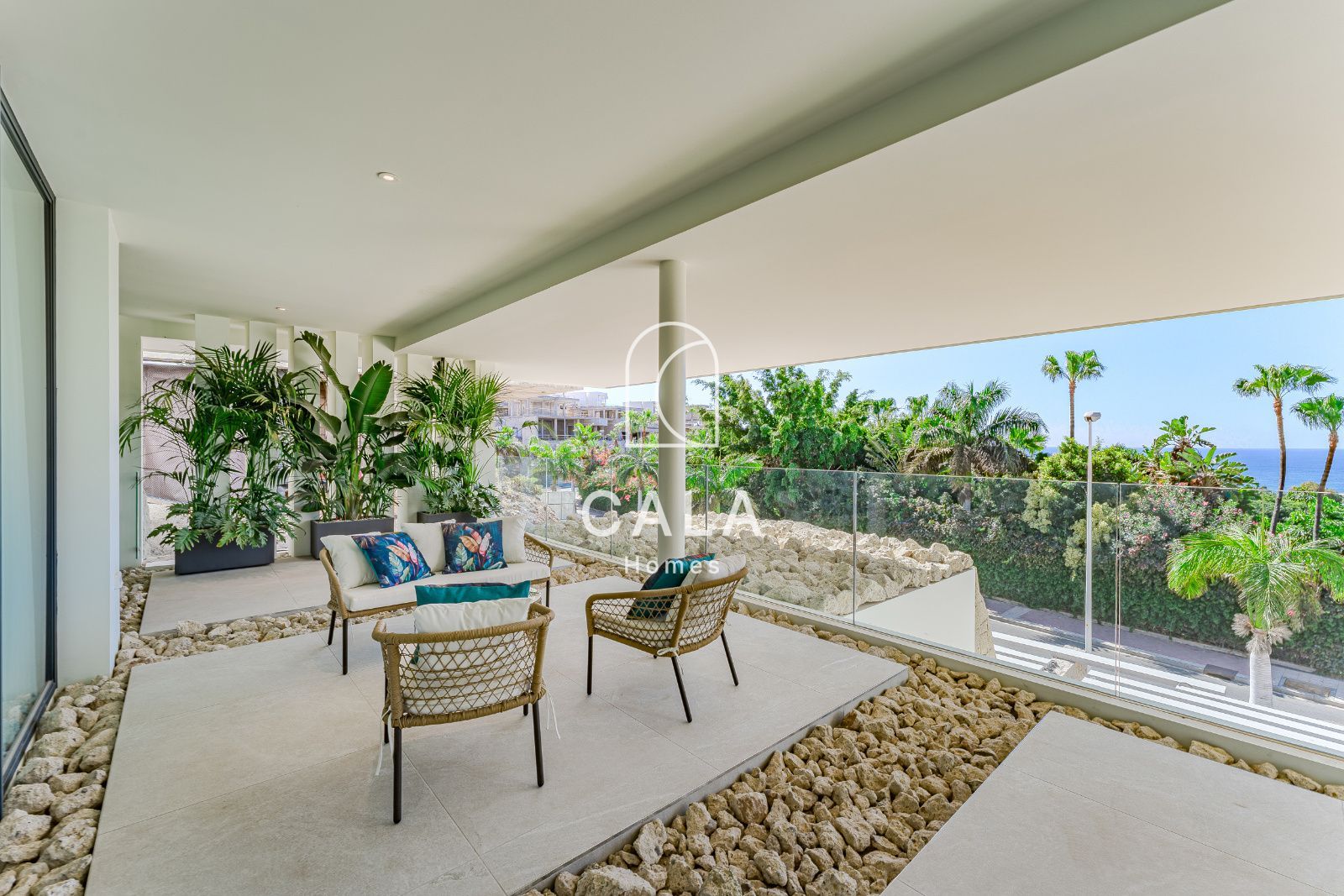 Luxury Villa with Panoramic Ocean Views – San Eugenio Alto
