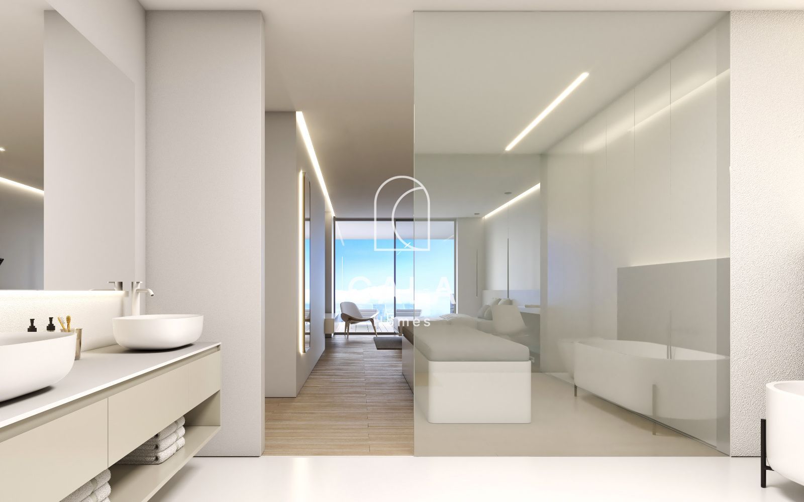 Luxury Villa with Panoramic Ocean Views – San Eugenio Alto