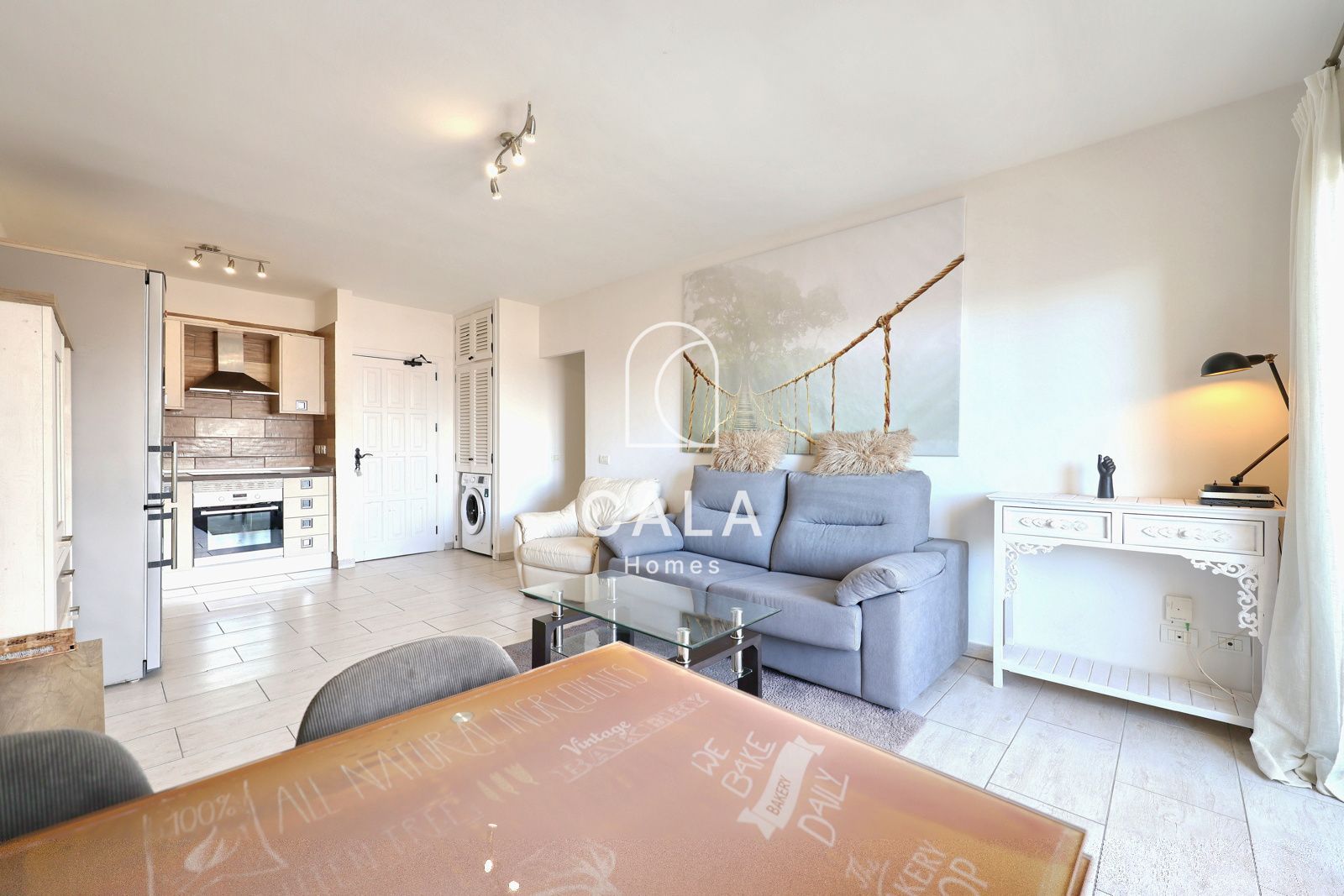 Apartamento con vistas al océano y al Teide en Playa Paraíso