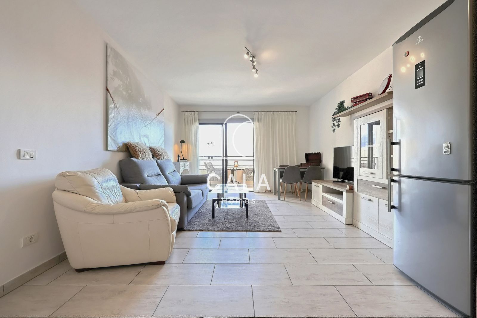 Apartamento con vistas al océano y al Teide en Playa Paraíso