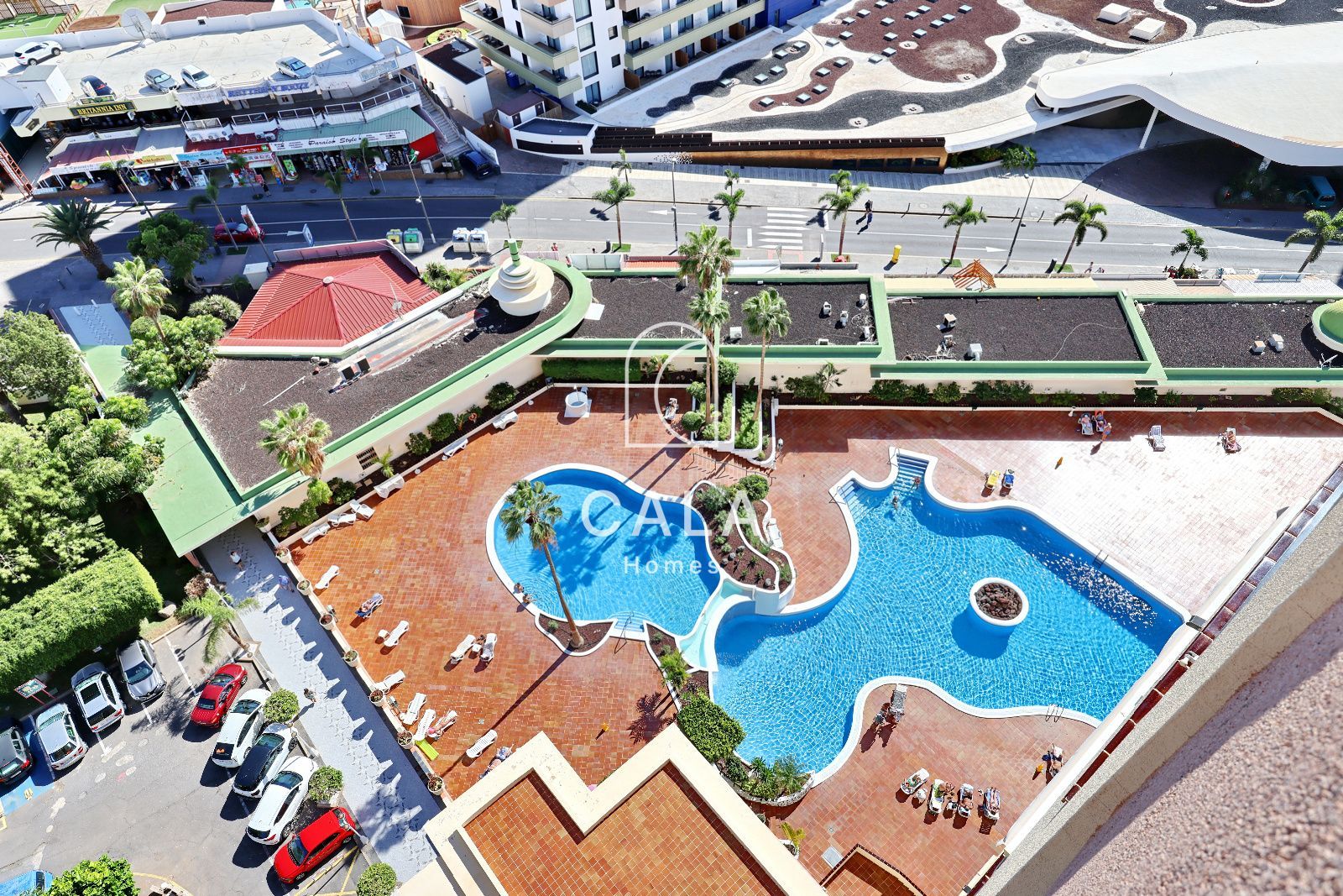 Apartamento con vistas al océano y al Teide en Playa Paraíso