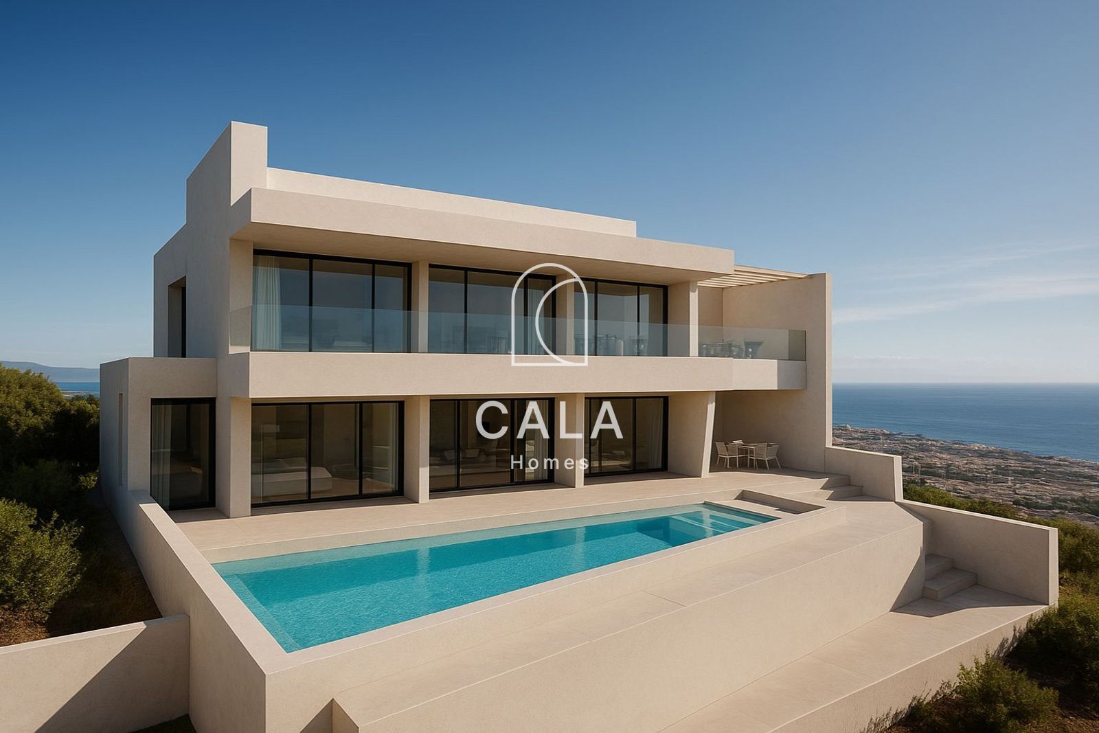 Luxury Villa Under Construction with Panoramic Sea Views – Caldera del Rey.