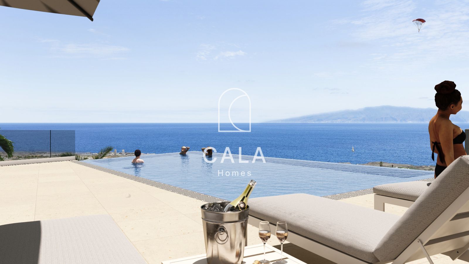 Newly built apartment, Miraval Building, 2 and 3 bedrooms in Tijoco Bajo Adeje, Tenerife South.