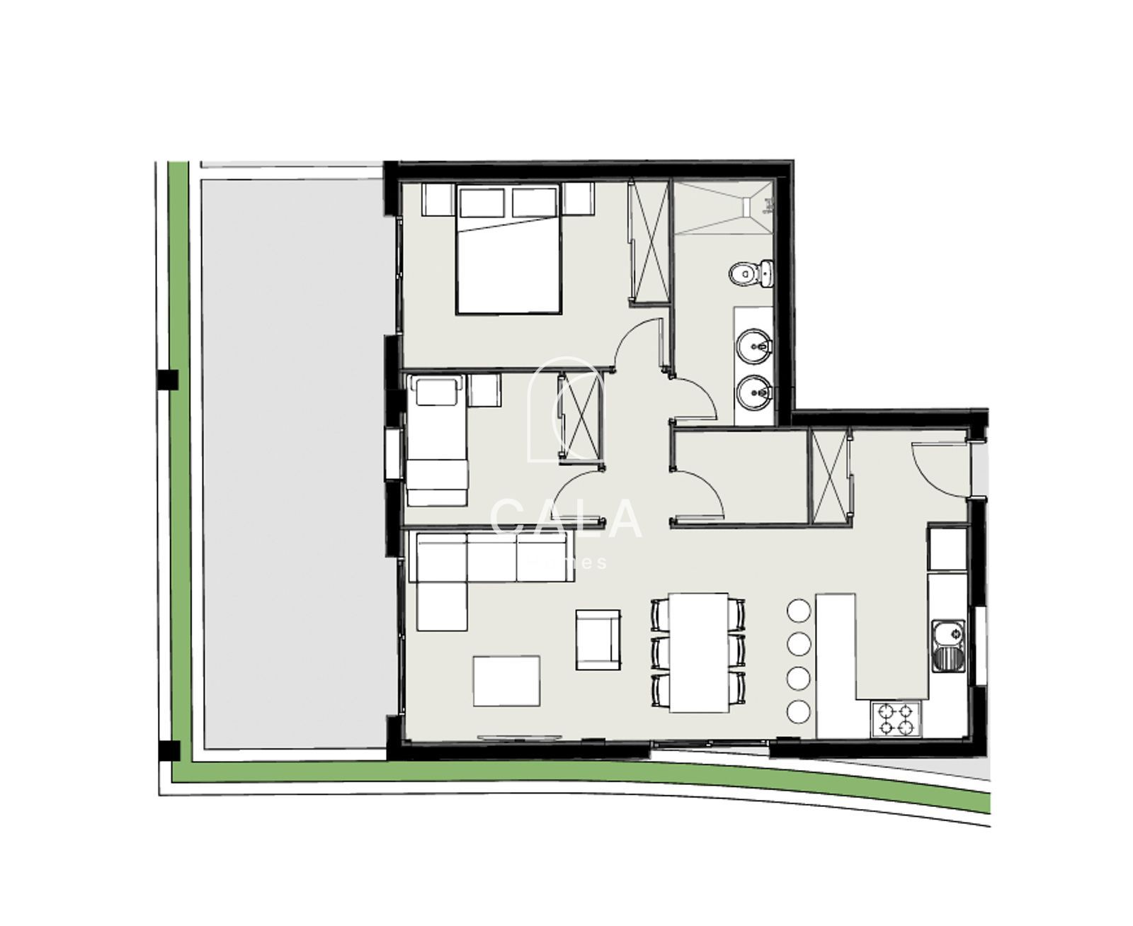 2-Bedroom Apartment – Edificio Tajinaste – Amarilla Golf