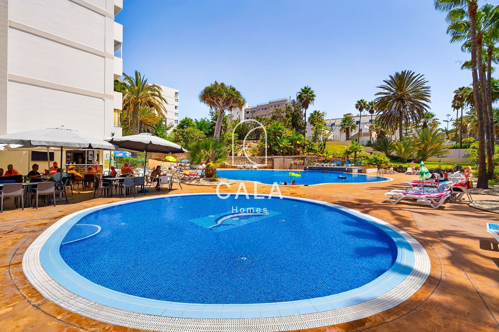 One bedroom apartment with front line ocean views in El Dorado, Playa de Las Américas.