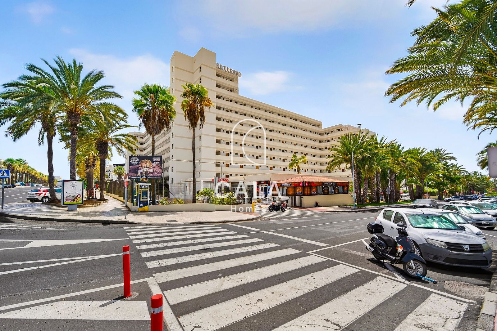 One bedroom apartment with front line ocean views in El Dorado, Playa de Las Américas.