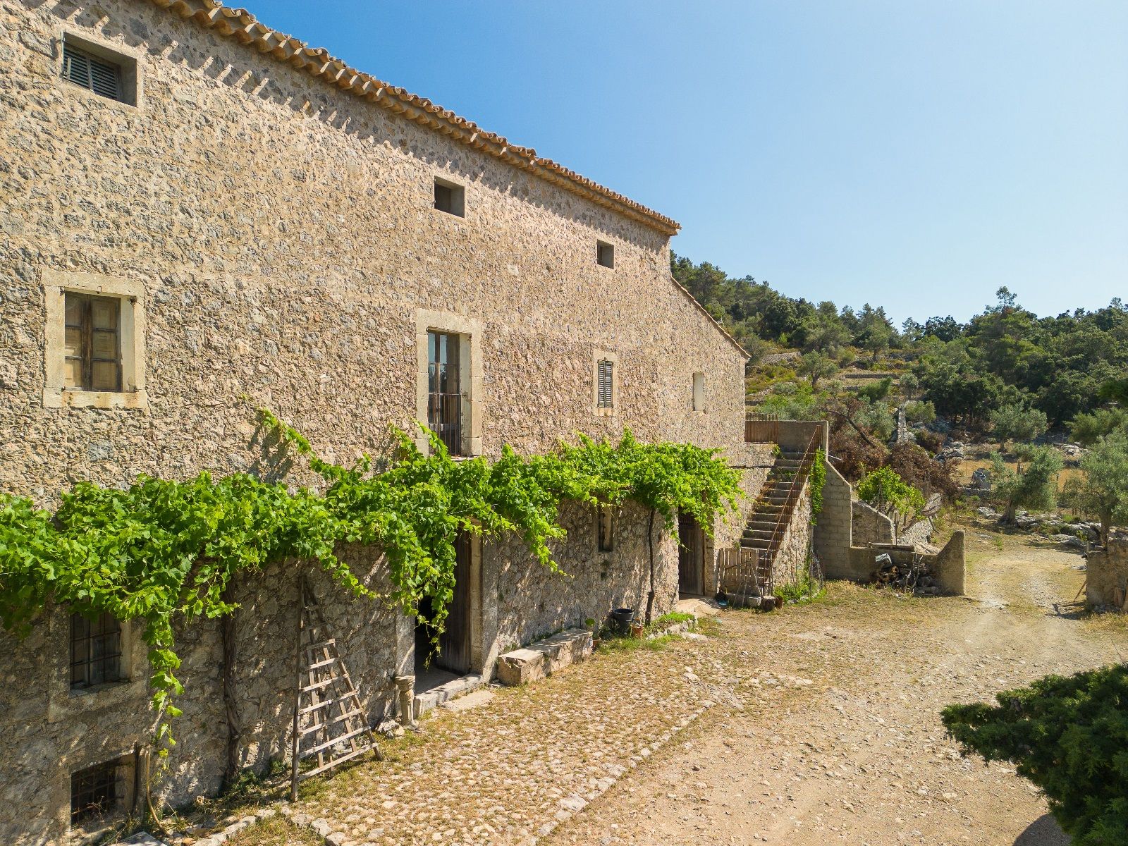 Finca de 800.000 m2 con posesión de 736 m2 en Escorca, Mallorca