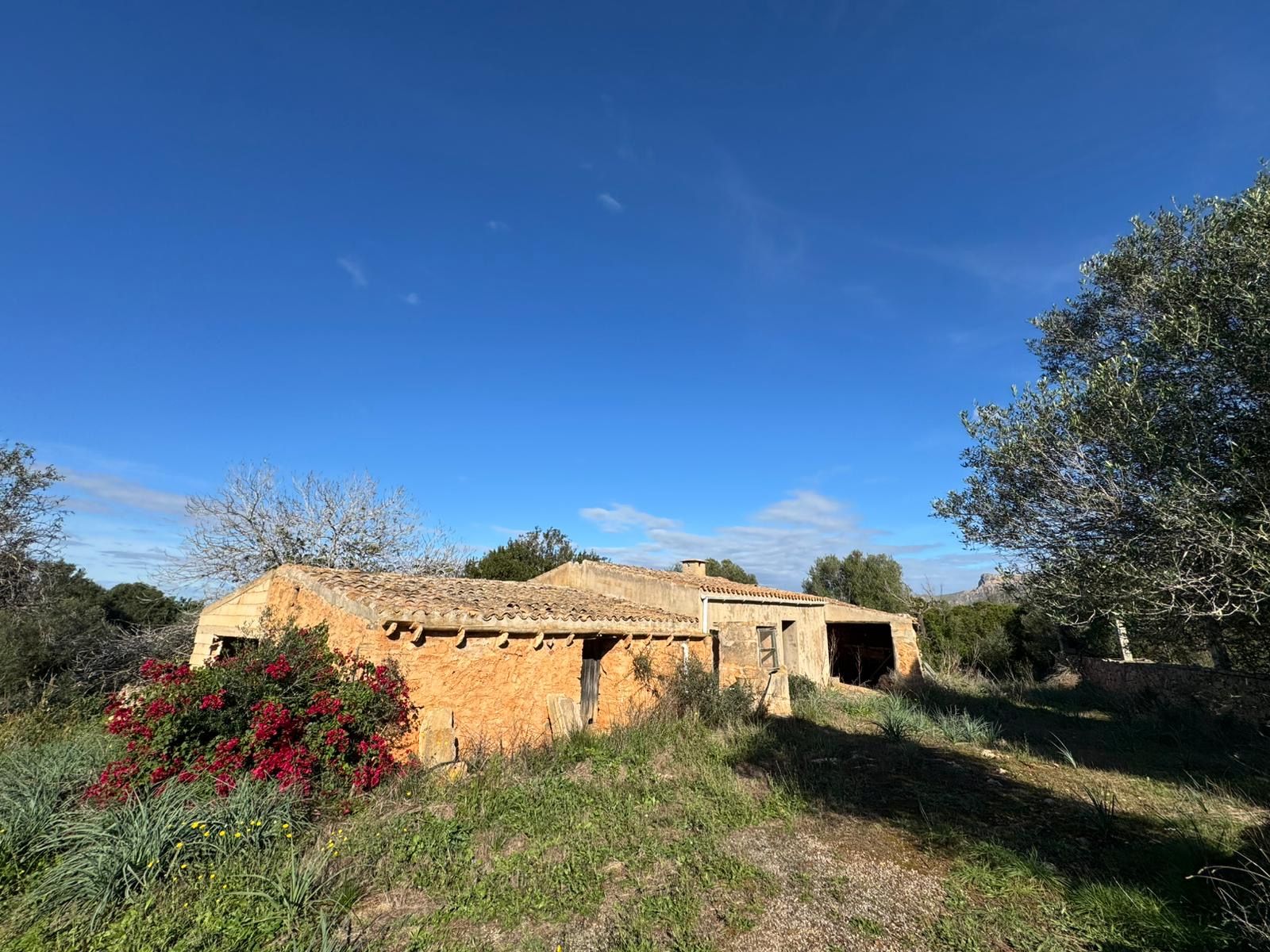 Finca de 20.900 m2 con vistas al mar, entre Petra y Son Serra de Marina