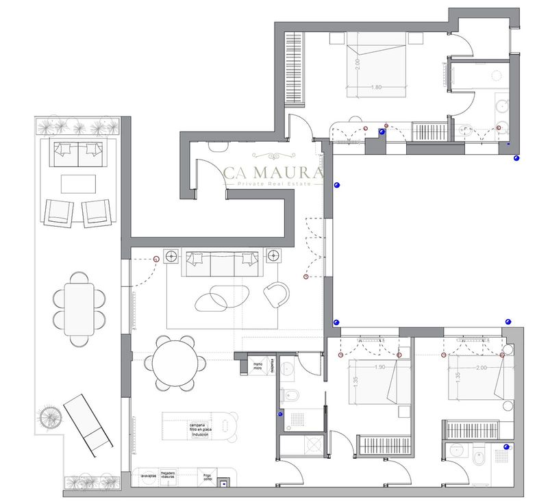 Ático en venta Madrid. Ref: 1068. Ca Maura