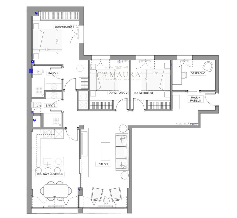 Piso en venta Madrid. Ref: 1069. Ca Maura