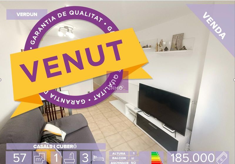 PISO EN VENTA EN BARCELONA-VERDUN