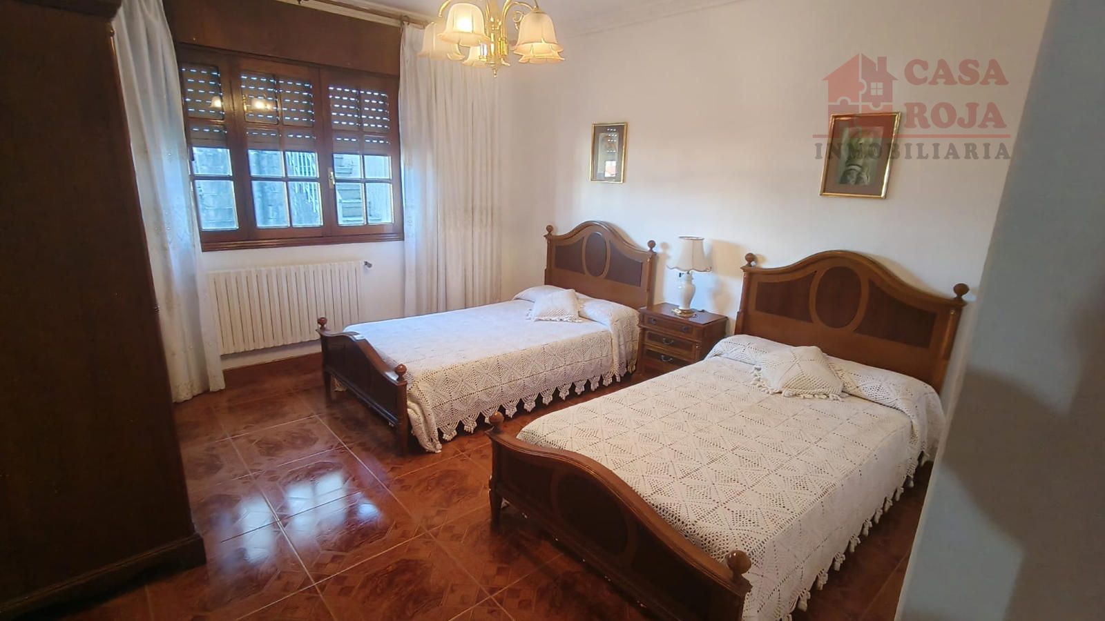 Habitación - Casa con ascensor y vistas a la ría en As Barxas (Moaña).