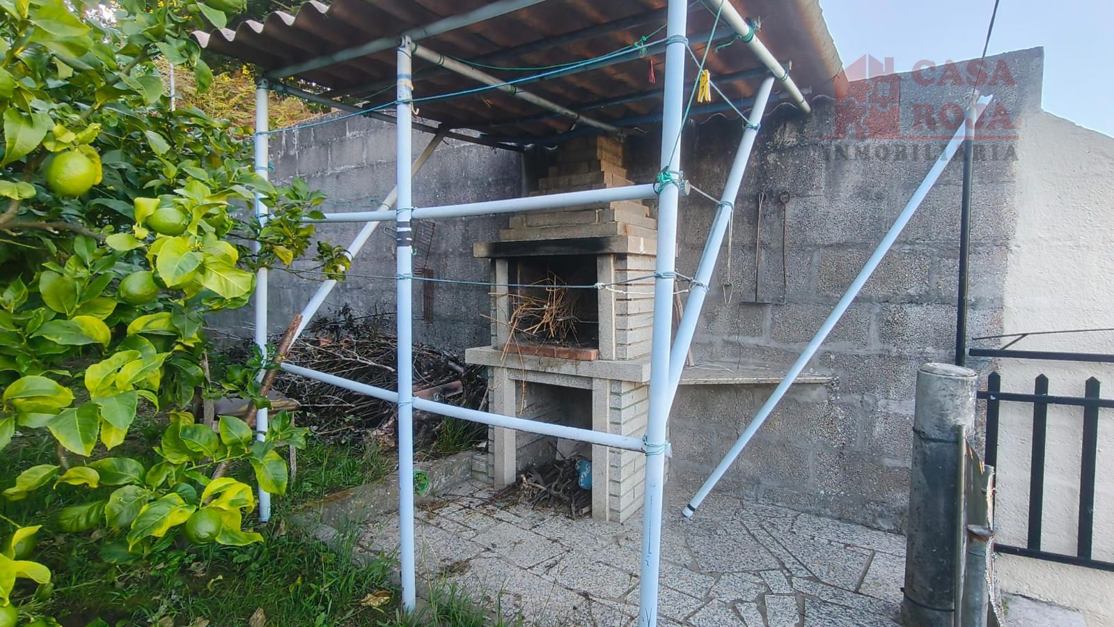 Asador - Casa con ascensor y vistas a la ría en As Barxas (Moaña).