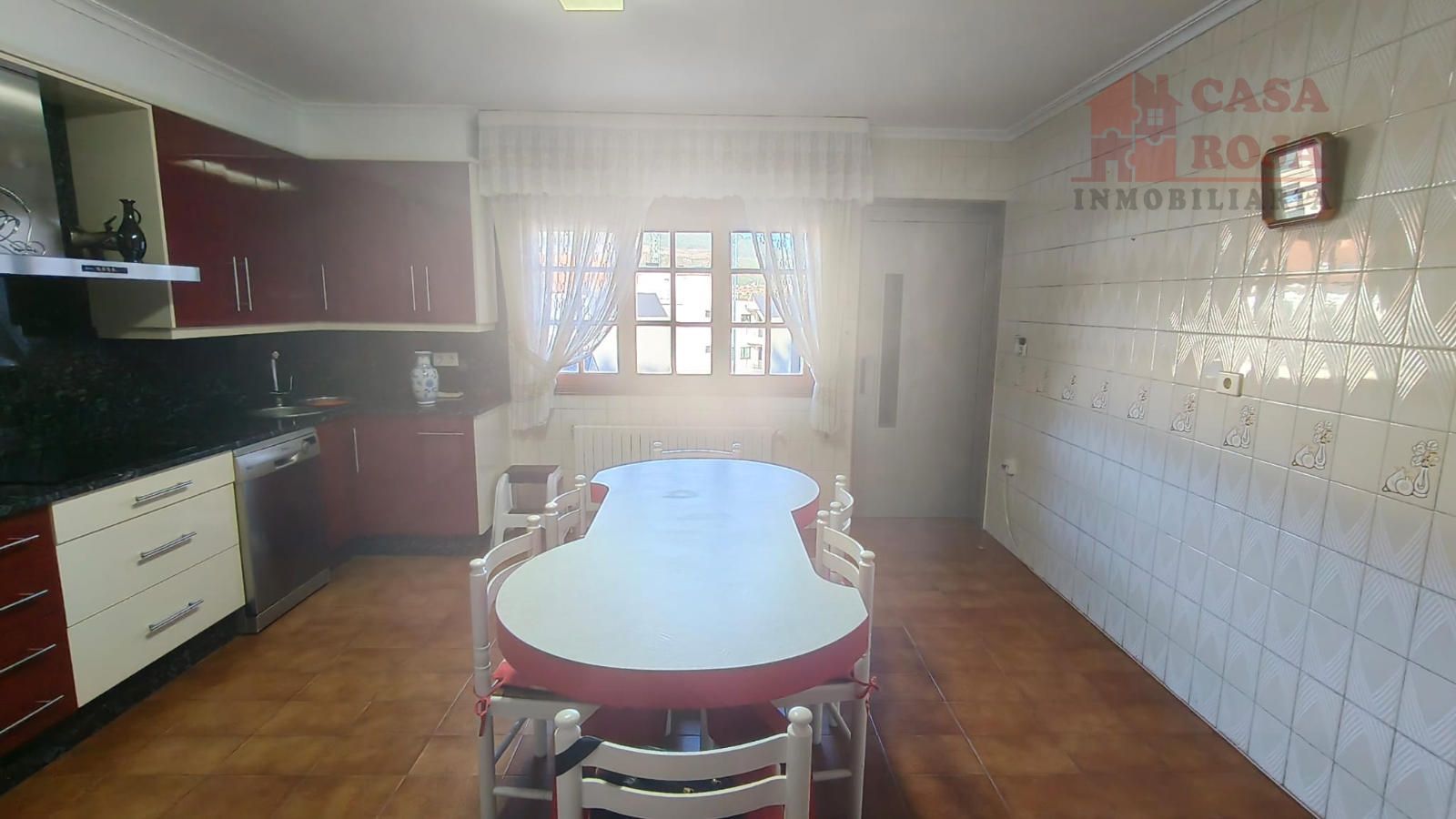 Cocina - Casa con ascensor y vistas a la ría en As Barxas (Moaña).