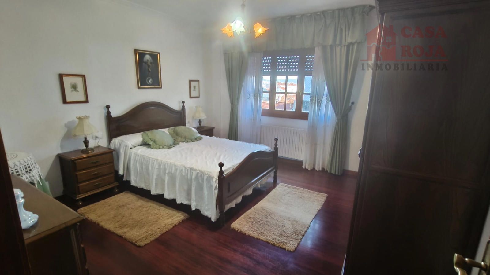 Habitación - Casa con ascensor y vistas a la ría en As Barxas (Moaña).