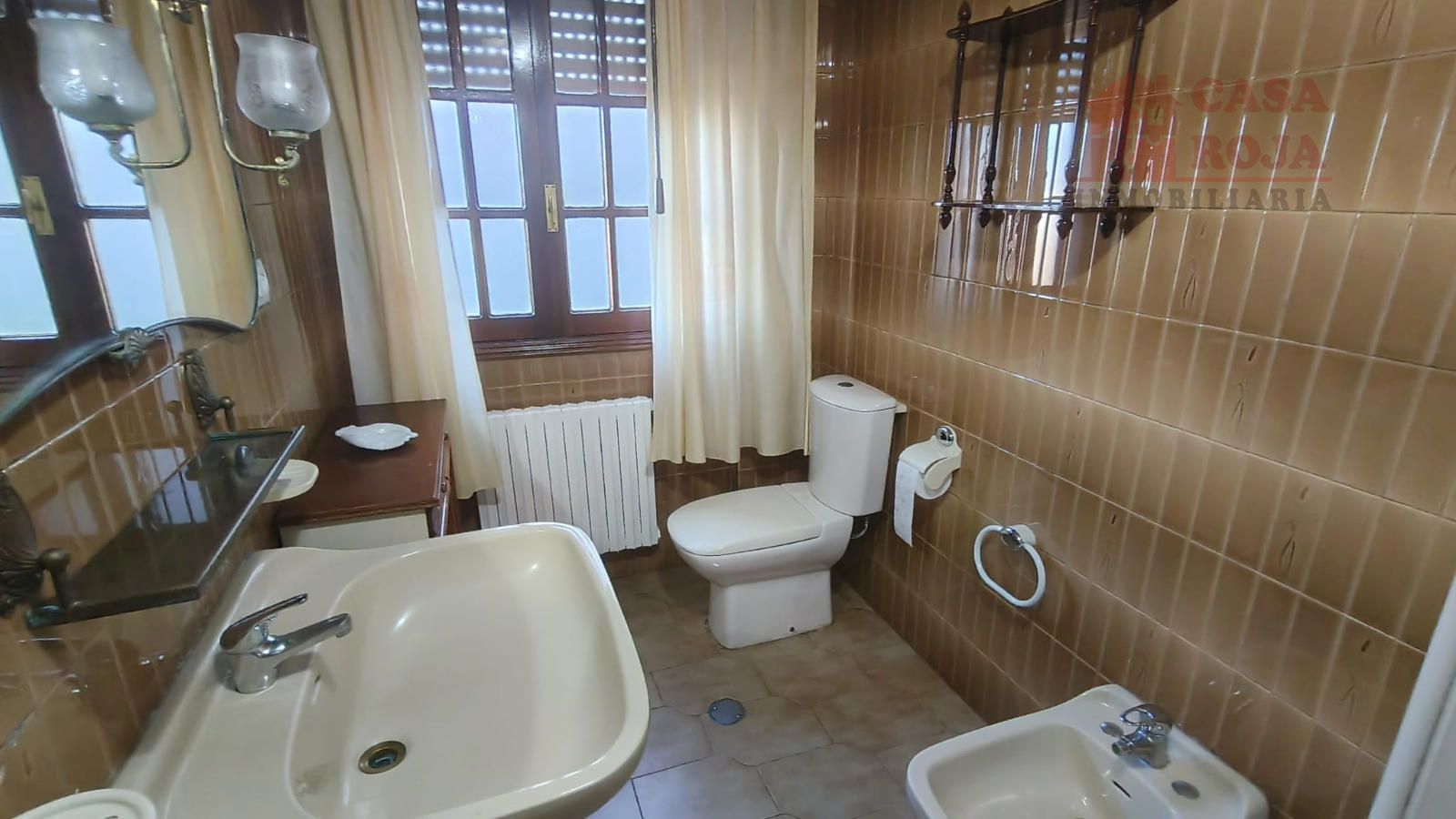 Baño - Casa con ascensor y vistas a la ría en As Barxas (Moaña).