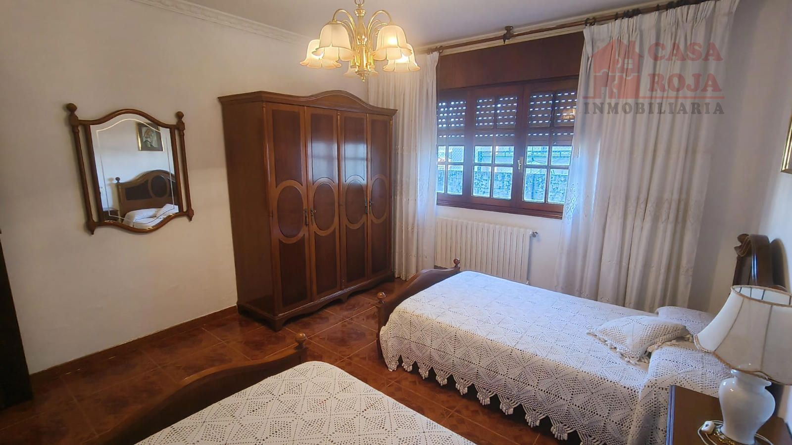Habitación - Casa con ascensor y vistas a la ría en As Barxas (Moaña).