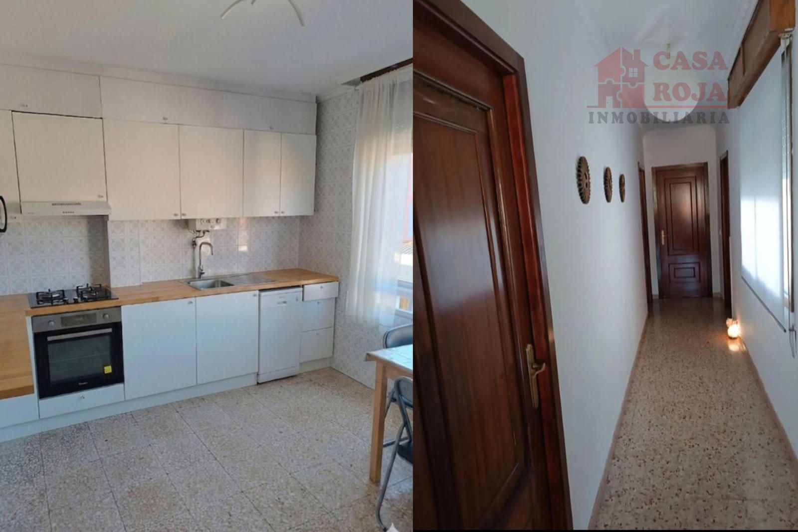 Cocina  - Pasillo - Piso céntrico en venta en Cangas de Morrazo