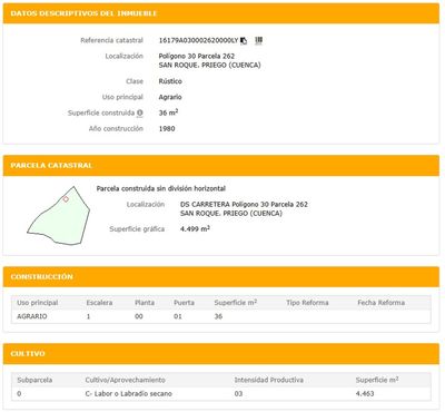 Plot for sale Priego, Cuenca. Ref: 4667. ALTALIA