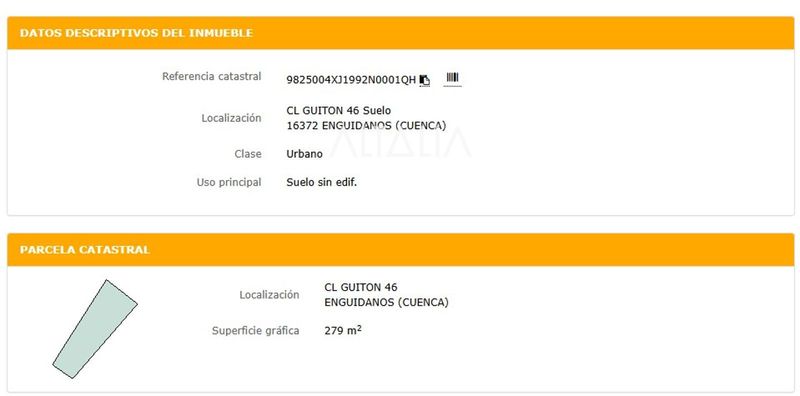 Parcela en venta Enguidanos, Cuenca. Ref: 5309. ALTALIA