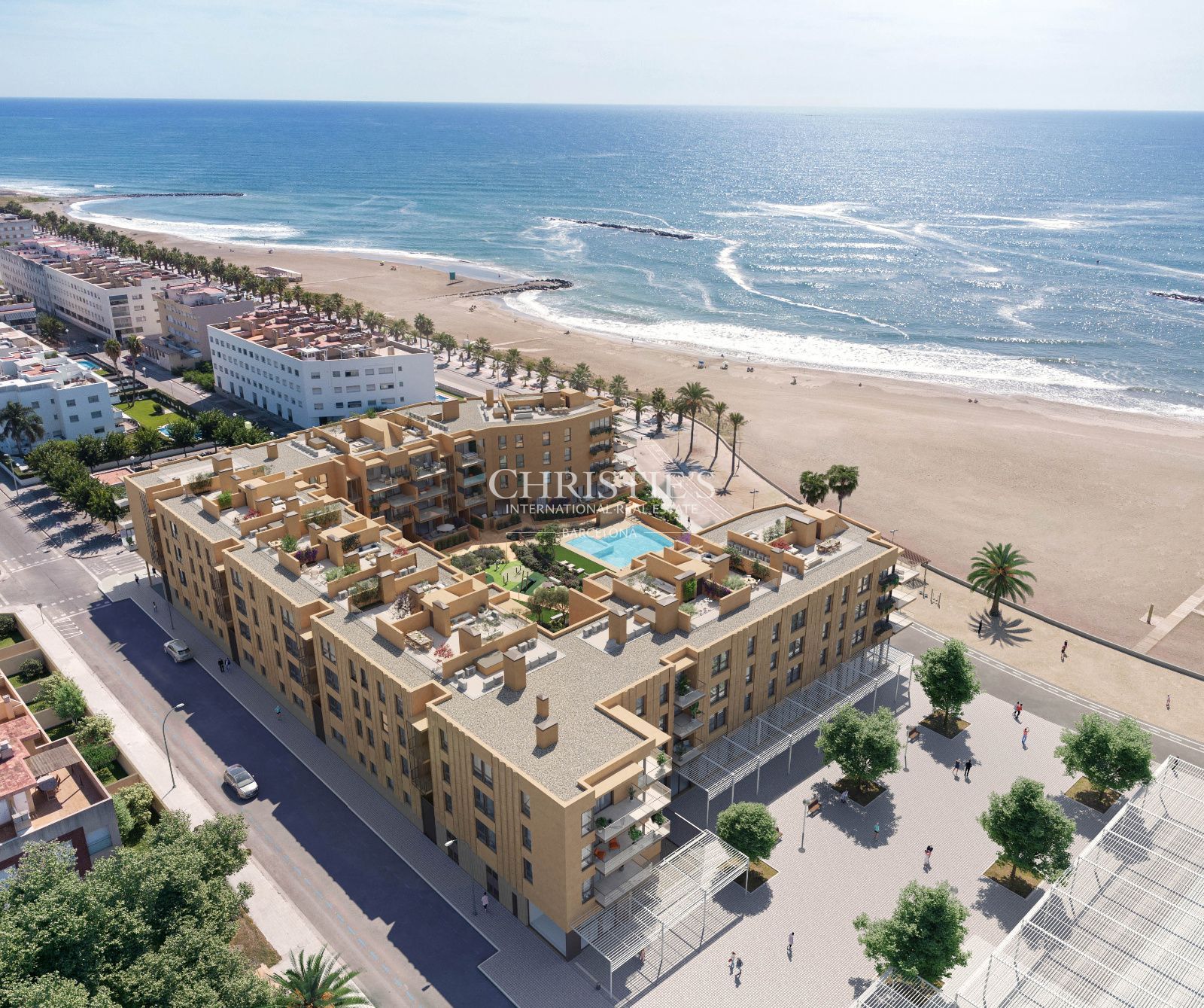 Vivienda de obra nueva con terraza y vistas al mar en Cubelles. 3 habitaciones, 2 baños, 94.99 m² en venta.