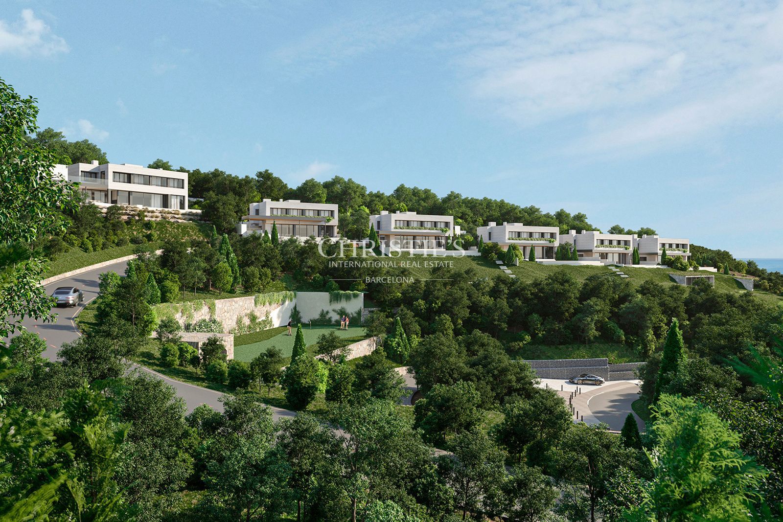 Newly built private villa with sea views. 5 habitaciones, 6 baños, 405.39 m² en venta.