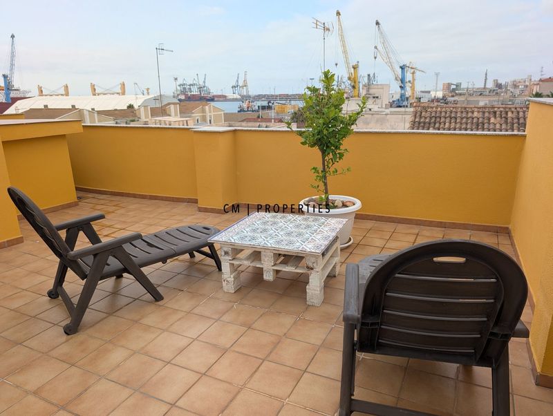 Ático en alquiler Puerto de Sagunto, Valencia. Ref: 2427. CM PROPERTIES