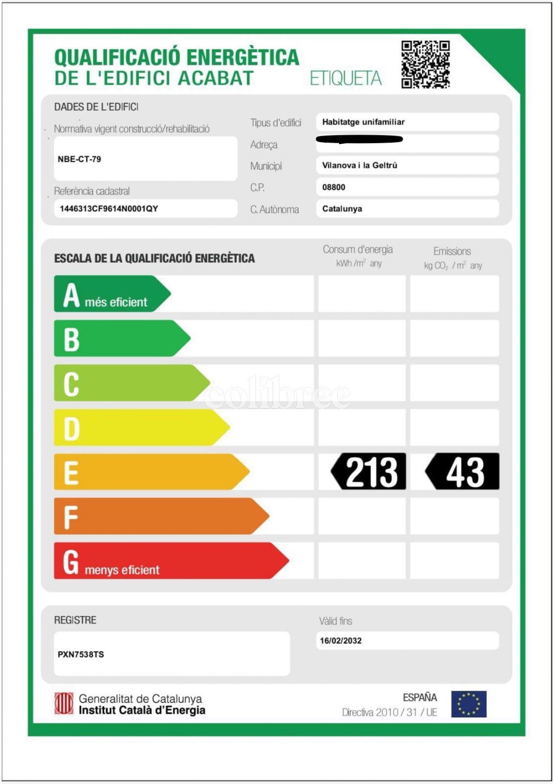 certificado energetico