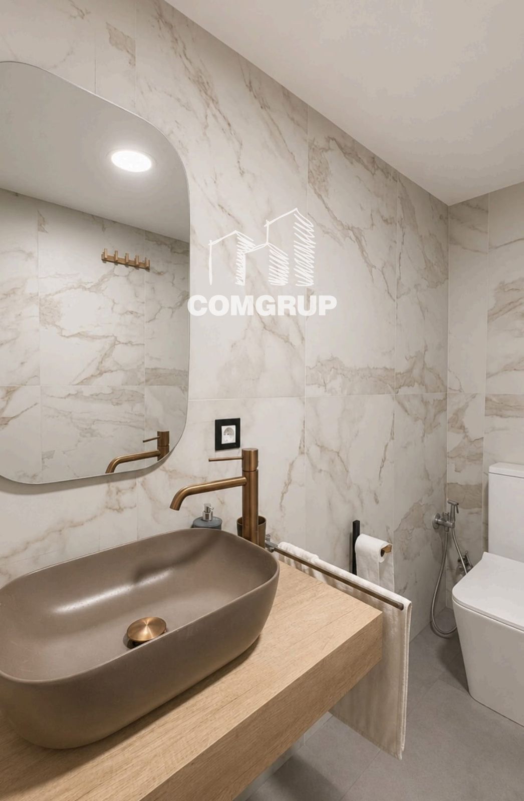 baño - Alquiler de local comercial en  Sant Antoni  l´Eixample Esquerra.