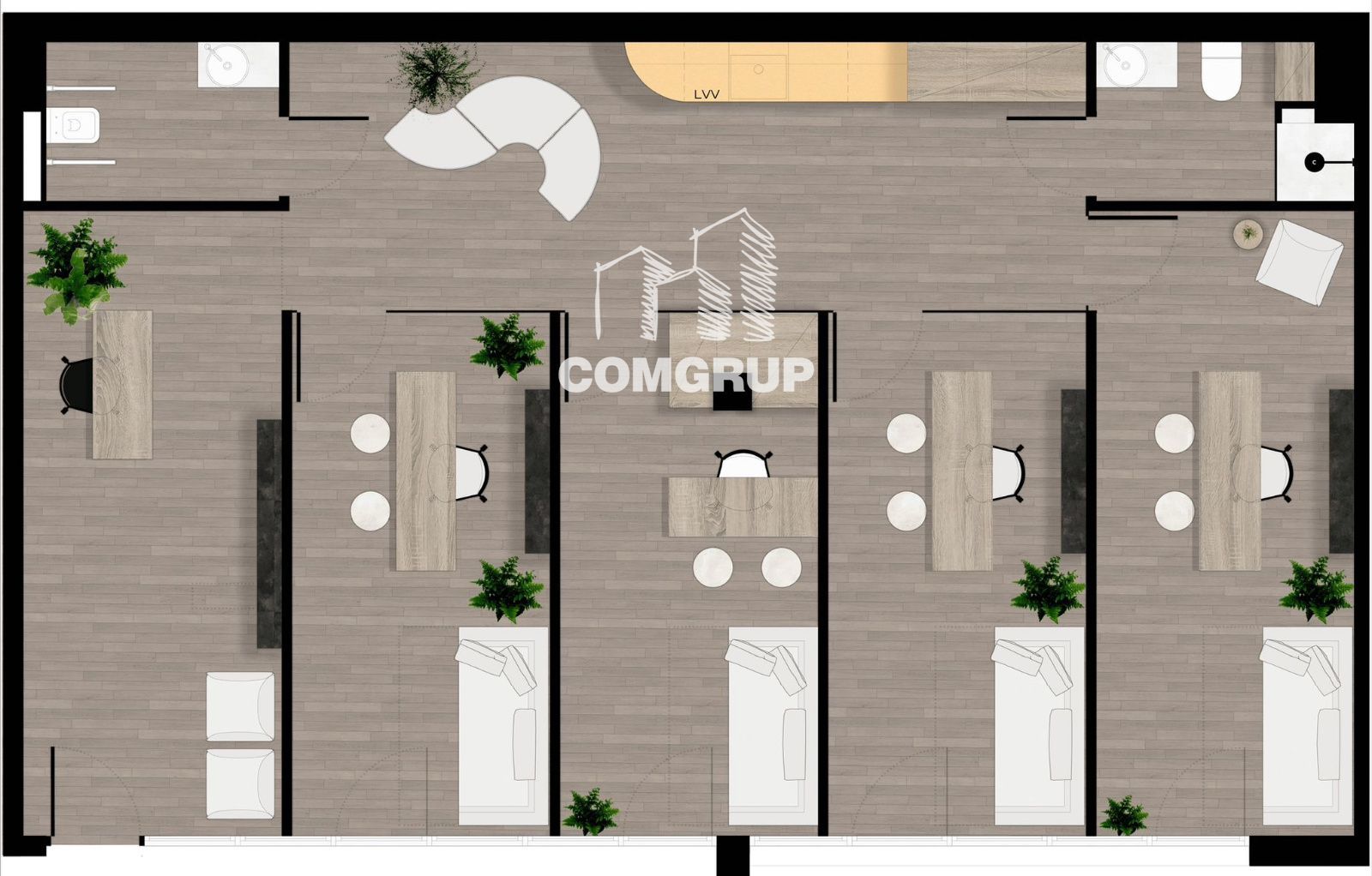 plano - Venta de Local Comercial en Sant Antoni, Eixample Esquerra.
