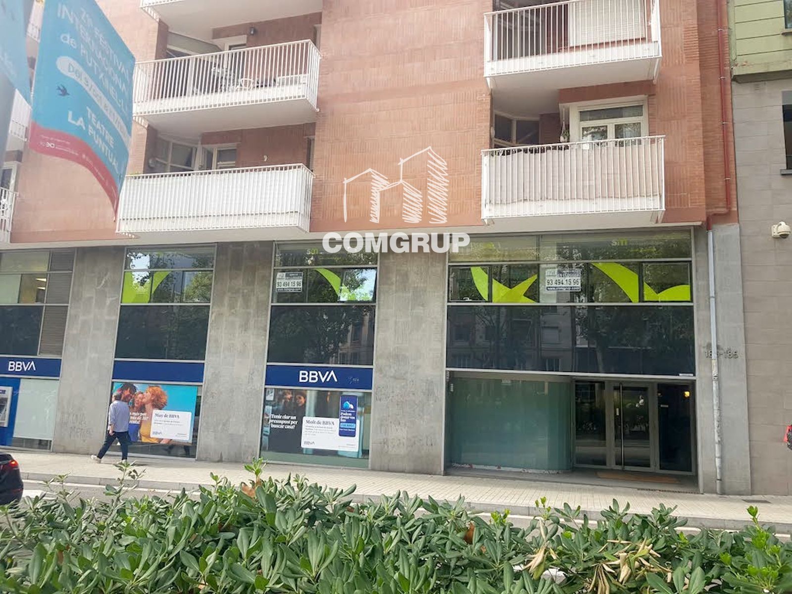 fachada - Oficina en alquiler en el Pº Sant Joan, 183, Entresuelo
