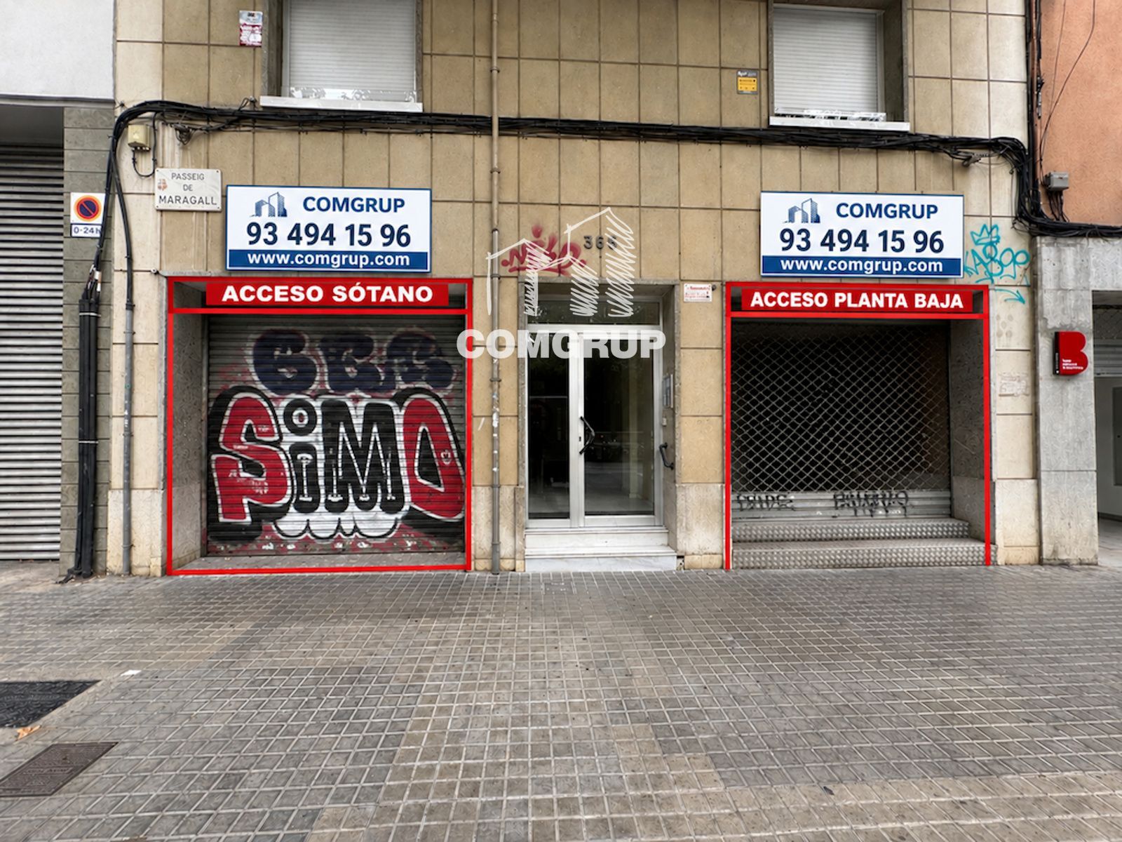 Fachada - Local en alquiler en Pº Maragall, 366 de Barcelona