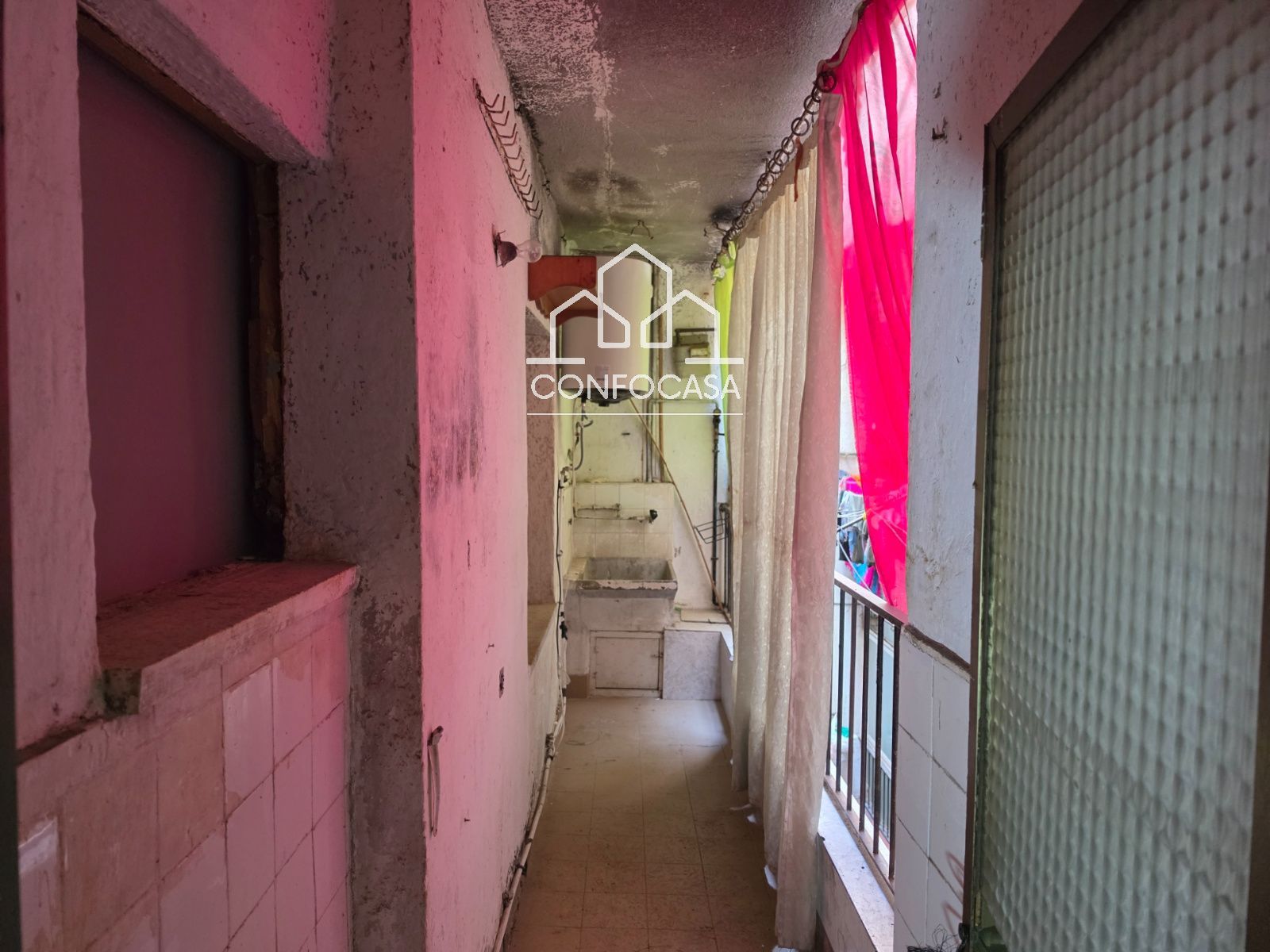 Patio - Piso de 3 habitaciones en Mataró